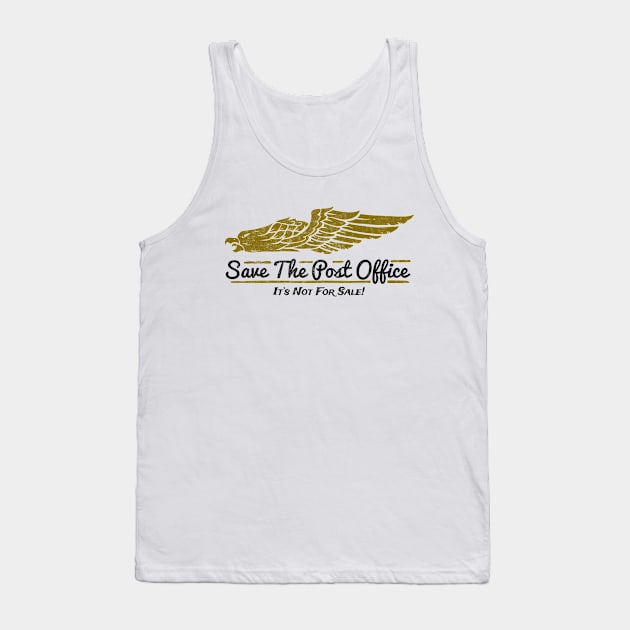 Save the Post Office D Tank Top by karutees